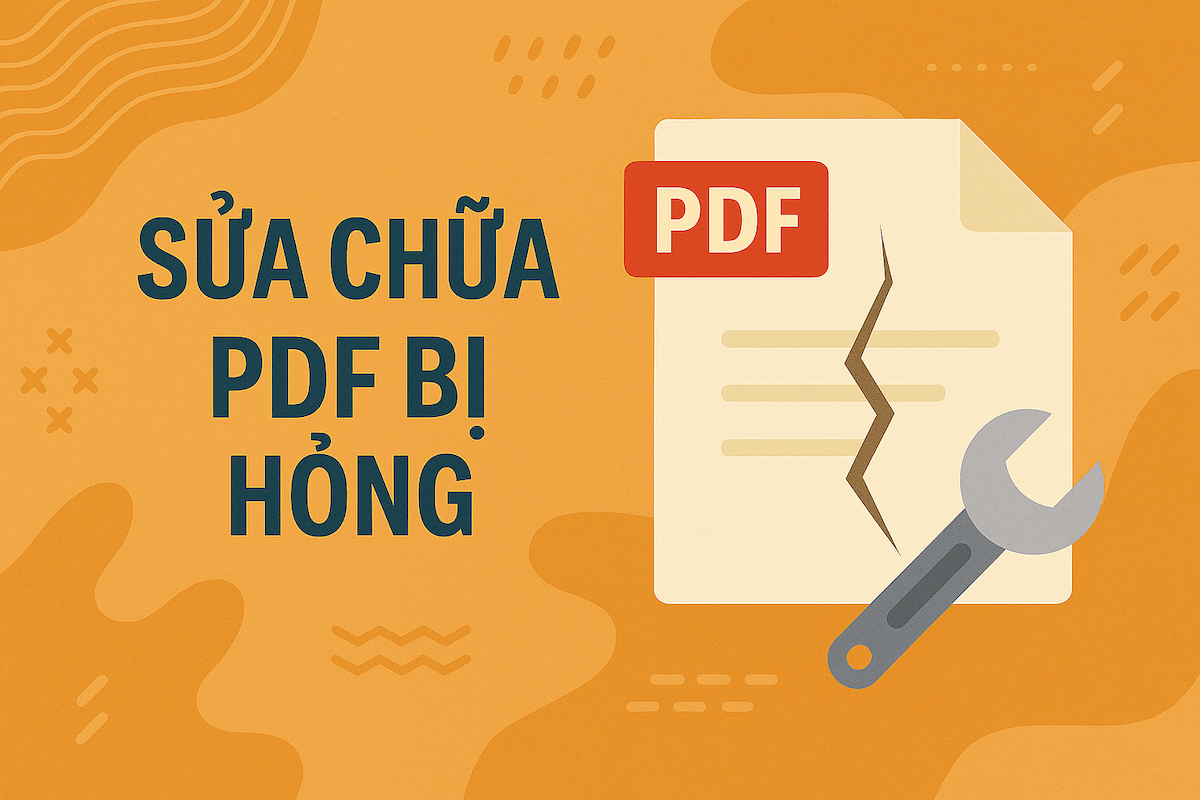 Hướng dẫn sửa chữa tài liệu PDF bị lỗi trực tuyến – Nhanh chóng, dễ dàng, miễn phí