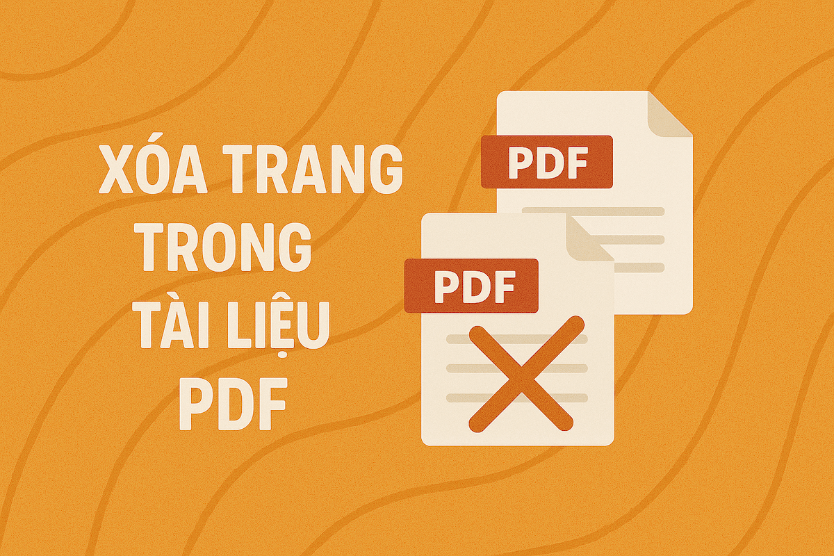 Hướng dẫn xóa trang trong tài liệu PDF trực tuyến – Nhanh chóng, miễn phí, dễ sử dụng